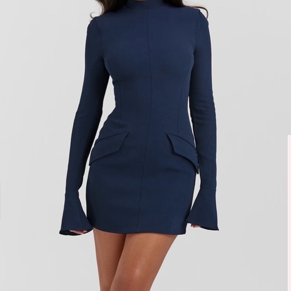 House of CB navy Mini Dress - Picture 1 of 3
